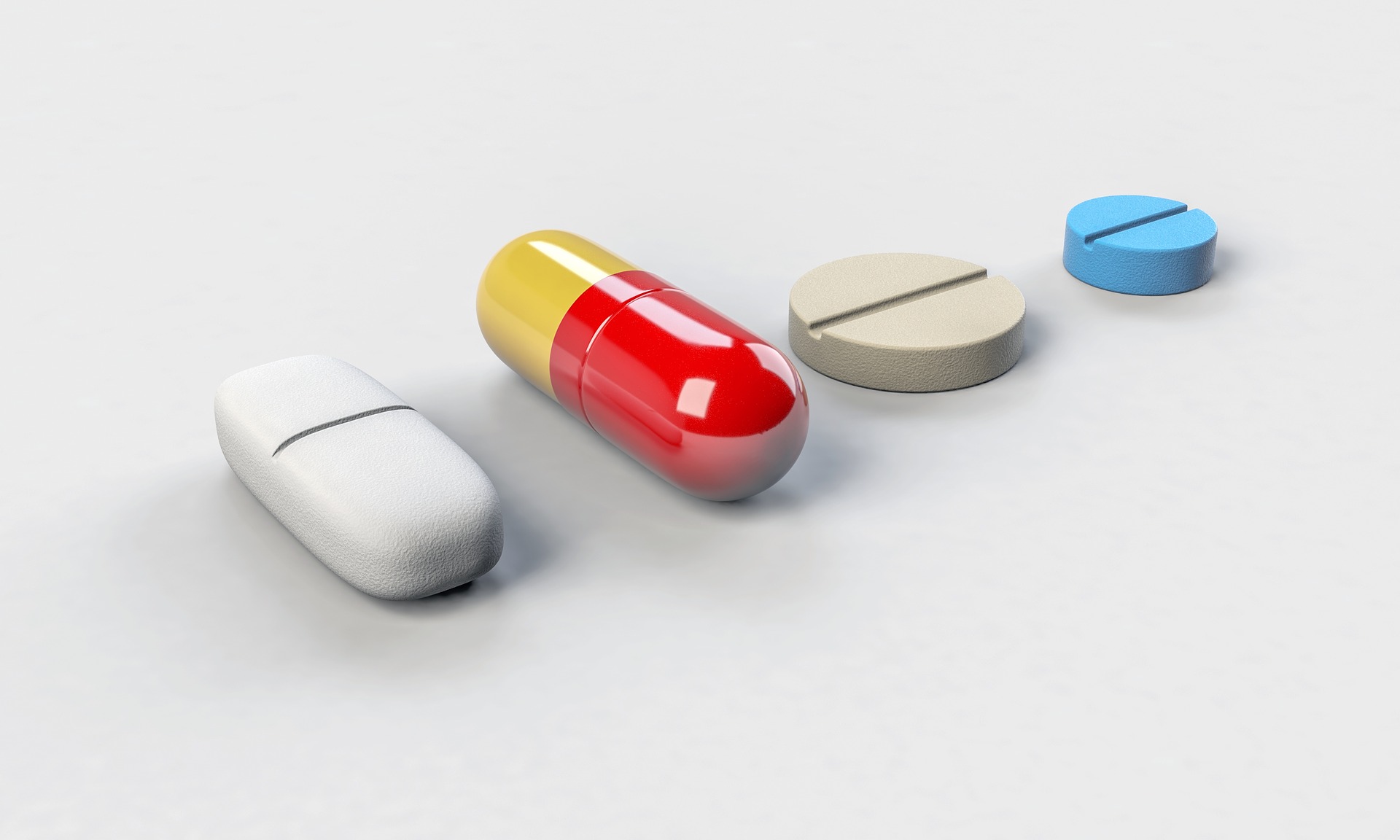 Variety of pills